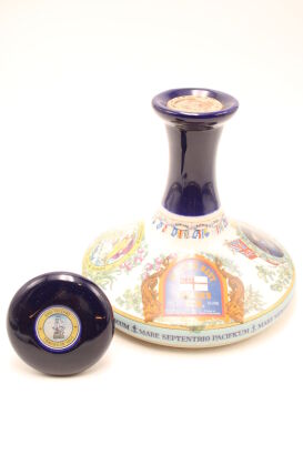 (1) Pusser's British Navy Rum 'Ship's Decanter' Rum, 1000ml
