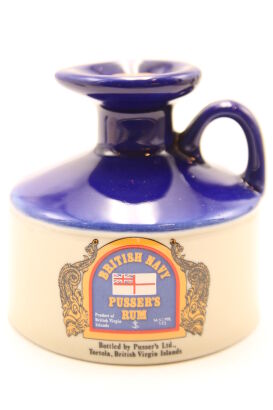 (1) Pusser's British Navy Rum 'Ship's Decanter' Rum Miniatures, 50ml