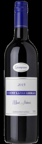 *(2) 2015 Mount Langi Ghiran Mast Shiraz, Grampians