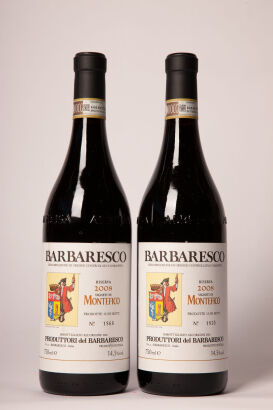 (2) 2008 Produtorri di Barbaresco Montefico, Piedmont RP95