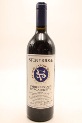 (1) 1999 Stonyridge Vineyard Larose, Waiheke