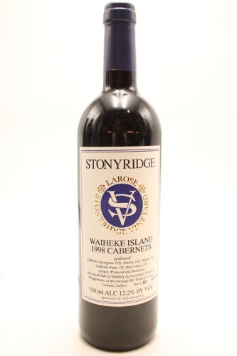(1) 1998 Stonyridge Vineyard Larose, Waiheke