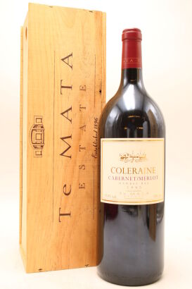 (1) 1995 Te Mata Estate Coleraine, Hawke's Bay, 1500ml