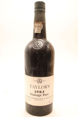 (1) 1983 Taylor Fladgate Vintage Port, Portugal [RP94] [JR18]