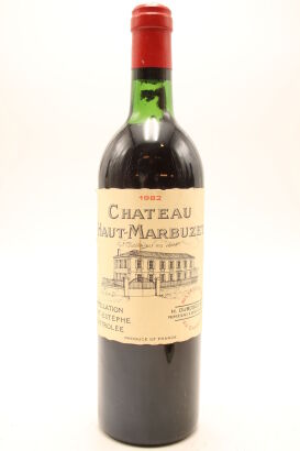 (1) 1982 Chateau Haut-Marbuzet, Saint-Estephe [WS94] [RP94]