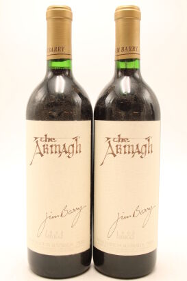 (2) 1990 Jim Barry The Armagh Shiraz, Clare Valley [JO95]