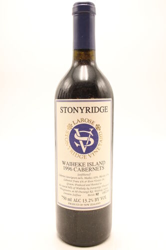 (1) 1996 Stonyridge Vineyard Larose, Waiheke [BC96]