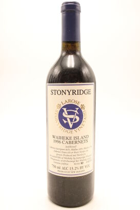(1) 1996 Stonyridge Vineyard Larose, Waiheke [BC96]