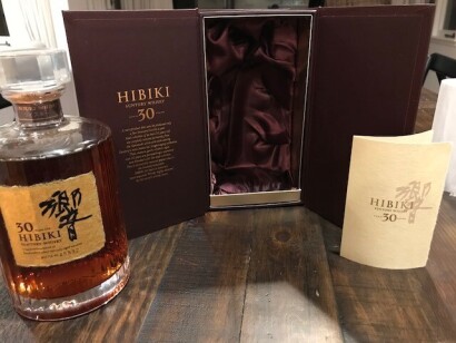 (1) Hibiki 30 year old Whisky