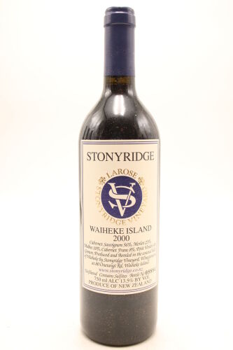 (1) 2000 Stonyridge Vineyard Larose, Waiheke Island [BC95]