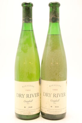 (2) 1995 Dry River Craighall Dry Riesling, Martinborough
