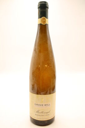 (1) 1999 Grove Mill Riesling, Marlborough