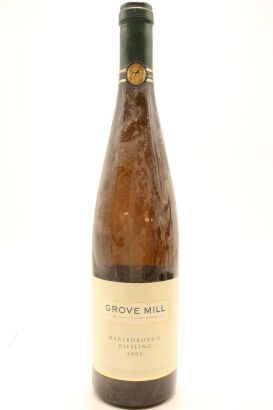 (1) 2000 Grove Mill Riesling, Marlborough