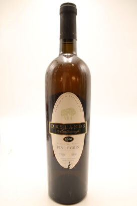 (1) 2000 Drylands Pinot Gris, Marlborough