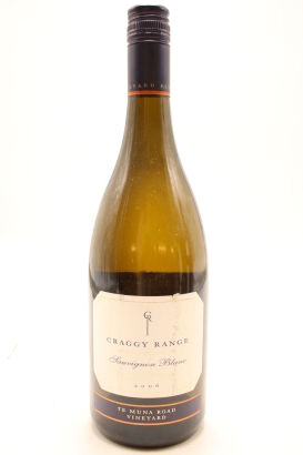 (1) 2006 Craggy Range Te Muna Road Vineyard Sauvignon Blanc, Hawke's Bay