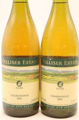 (2) 2001 Palliser Estate Chardonnay, Martinborough