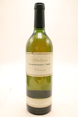 (1) 1999 Gladstone Chardonnay, Wairarapa