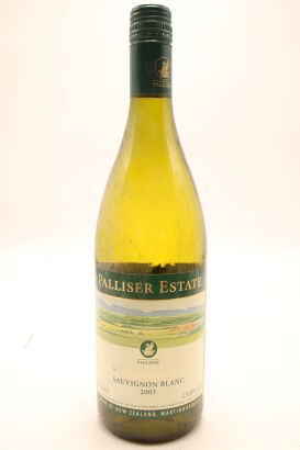 (1) 2003 Palliser Estate Sauvignon Blanc, Martinborough