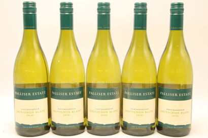 (5) 2010 palliser Estate Sauvignon Blanc, Martinborough