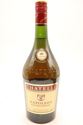 (1) Chatelle Napoleon Brandy, 37% ABV, 1000ml