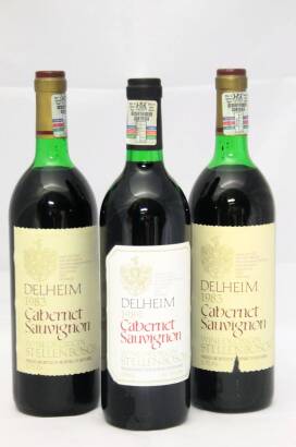 (3) Delheim Collection of 1983 & 1989