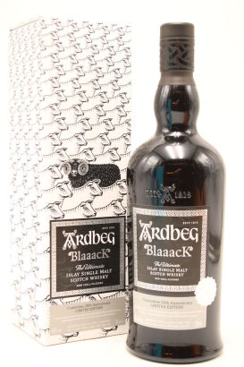 (1) Ardbeg 'Blaaack' Celebration of 20 years of Committee Releases Islay Single Malt Scotch Whisky (GB), 46% ABV
