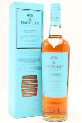 (1) Macallan Edition No.6 Highland Single Malt Scotch Whisky, 48.6% ABV