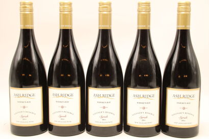 (5) 2014 Ash Ridge Vintner's Reserve Syrah, Hawke's Bay