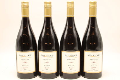 (4) 2016 Ash Ridge Reserve Syrah, Hawke's Bay