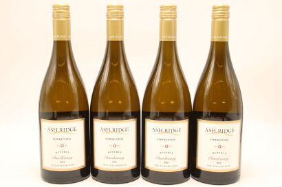 (4) 2016 Ash Ridge Reserve Chardonnay, Hawke's Bay