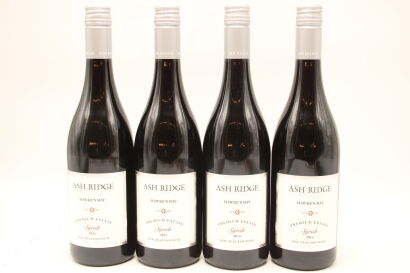 (4) 2015 Ash Ridge Premium Estate Syrah, Hawke's Bay