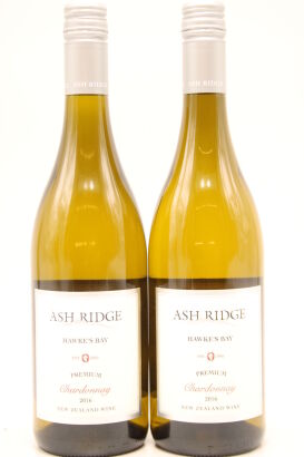 (2) 2016 Ash Ridge Premium Chardonnay, Hawke's Bay