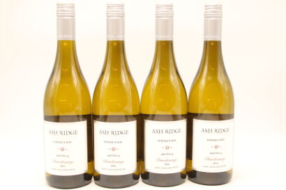 (4) 2016 Ash Ridge Premium Chardonnay, Hawke's Bay