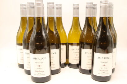 (12) 2016 Ash Ridge Premium Chardonnay, Hawke's Bay