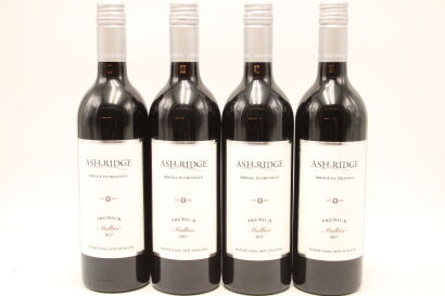 (4) 2017 Ash Ridge Premium Malbec, Hawke's Bay
