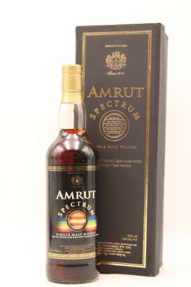 (1) Amrut Spectrum Batch #01 Indian Single Malt Whisky, 50% ABV, 700ml (GB)