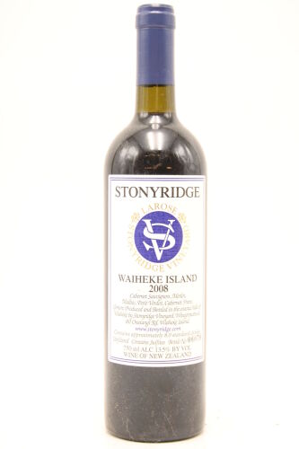 (1) 2008 Stonyridge Larose, Waiheke Island