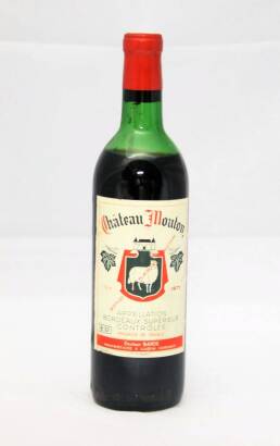 (1) 1971 Chateau Mouton