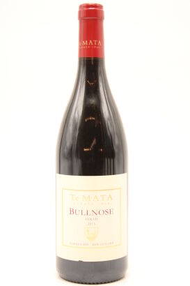 (1) 2015 Te Mata Estate Bullnose Syrah, Hawke's Bay [GK19] [RC19+]