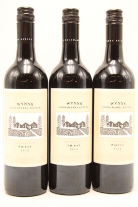 (3) 2014 Wynns Coonawarra Estate Shiraz, Coonawarra [JH94]