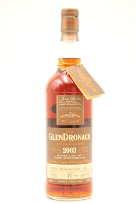 (1)&nbsp;Glendronach 2003 Single PX Cask Aged 13 years, 52.5% ABV, 700ml