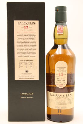 (1) Lagavulin 12 year old Special Release bottled in 2008, 56.4% ABV