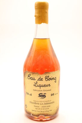 (1) Salamandre Liqueur Eau de Coing, 20% ABV, 700ml