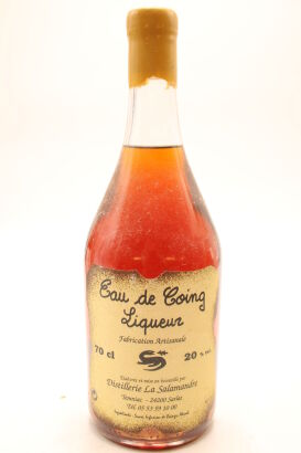 (1) Salamandre Liqueur Eau de Coing, 20% ABV, 700ml