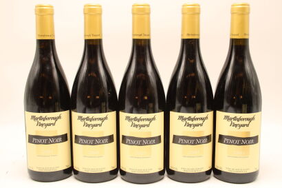 (5) 2003 Martinborough Vineyard 'Martinborough Terrace' Pinot Noir, New Zealand