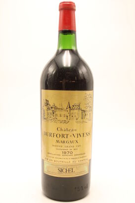 (1) 1970 Chateau Durfort-Vivens, Margaux, 1500ml