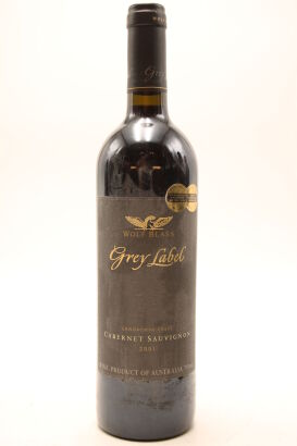 (1) 2001 Wolf Blass Grey Label Cabernet Sauvignon, Langhorne Creek