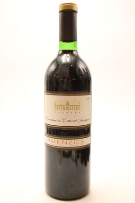 (1) 1992 Yalumba The Menzies Vineyard Cabernet Sauvignon, Coonawarra