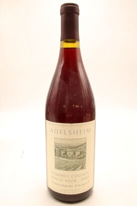 (1) 1999 Adelsheim Vineyard Goldschmidt Vineyard Pinot Noir, Willamette Valley