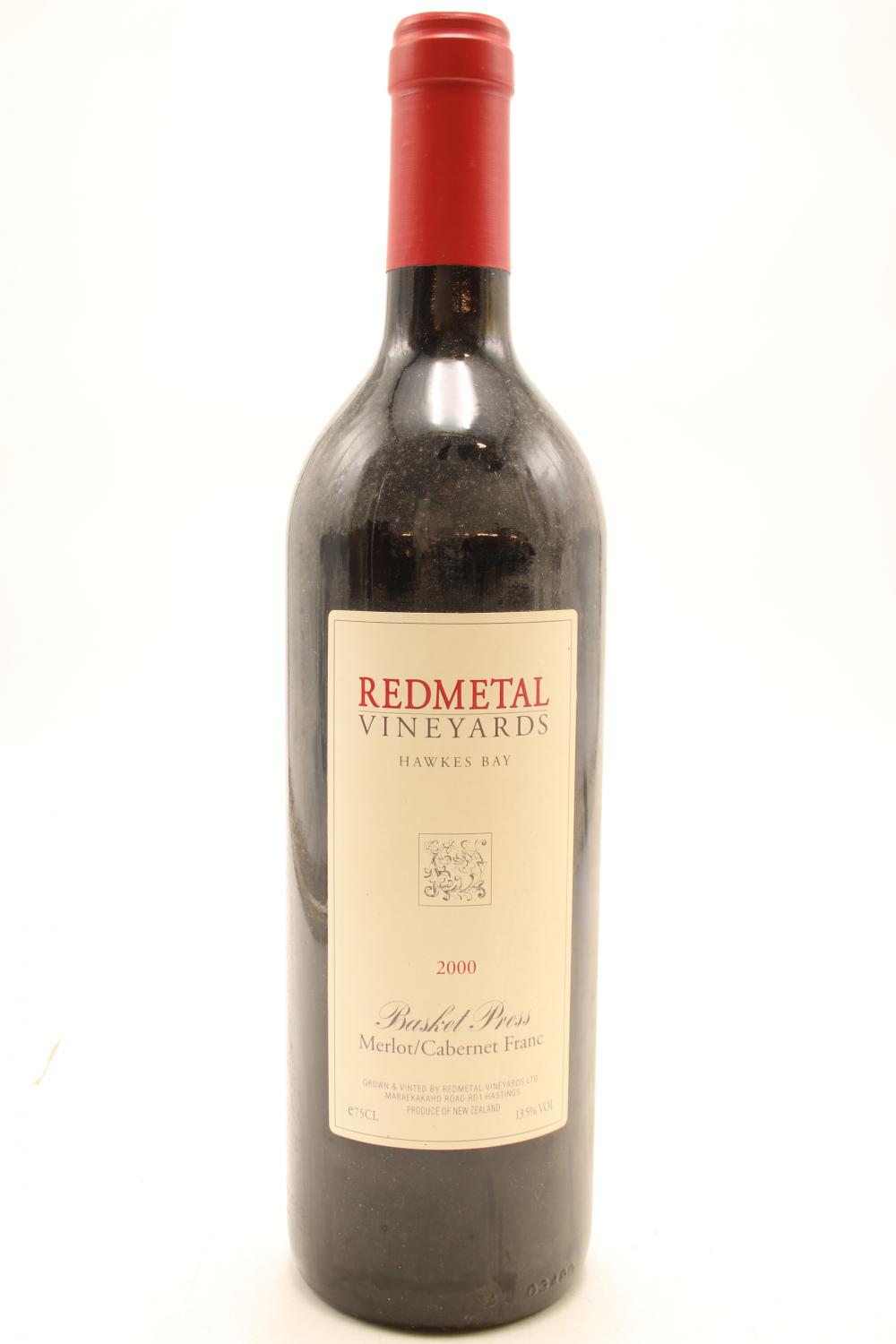 2021 Merlot / Cabernet Franc – Redmetal Vineyards